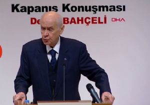 Bahçeli Yine CHP ye Yüklendi