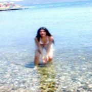 RUSLANA DENİZE DOYAMADI .DENİZDEN ÇIKMADI