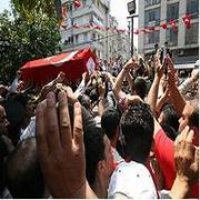 TÜRKİYE ŞEHİTLERİNİ UĞURLADI