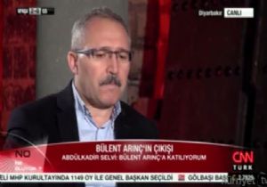 Abdülkadir Selvi den Arınç a Destek