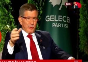 Davutoğlu:Bahçeli  İttifaktan Vazgeçecek