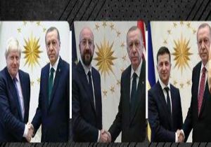Erdoğan dan Peş Peşe Kritik Görüşmeler