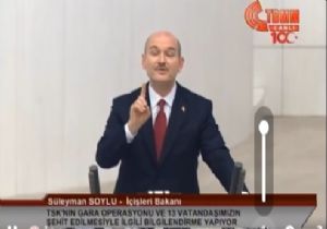 Soylu dan Meclis te Gara Açıklaması