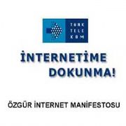 TELEKOM U PROTESTO AMACIYLA  İNTERNETİME DOKUNMA  SİTESİ KURULDU
