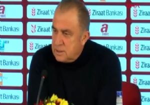 Fatih Terim den Çok Sert Yorum