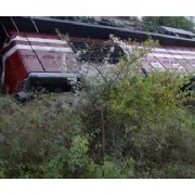 RAYLAR SICAKTAN GENLEŞTİ, TREN DEVRİLDİ