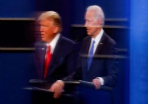 Biden ve Trump Kozlarını Paylaştı