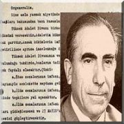 TÜRKEŞ İN 50 YIL SONRA ORTAYA ÇIKAN MEKTUBU