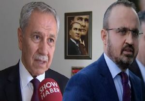 Arınç’tan Turan’a Çok Sert Cevap