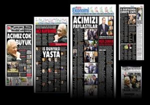 Hürriyet Siyah  Yas  Logosuyla Çıktı