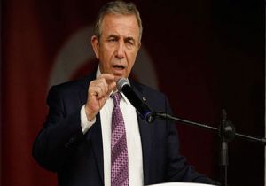 Mansur Yavaş tan  Net Mesaj