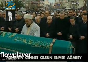 ENVER ÖREN İN CENAZESİNDE İNSAN SELİ!