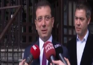 İmamoğlu ndan  Ucuz Kahramanlık  Yanıtı