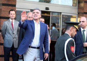 CUMHURBAŞKANI ABDULLAH GÜL TABURCU OLDU!