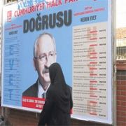 CHP DE  AFİŞ  İSTİFASI