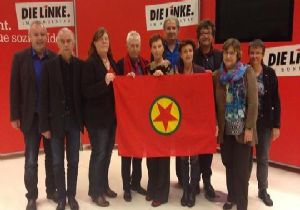 PKK flaması kaldıran vekillere şok
