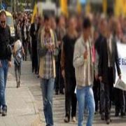 TUNCELİ DE  VALİ İSTİFA   YÜRÜYÜŞÜ