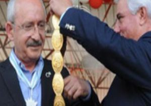 KILIÇDAROĞLU NA ALTIN KEMER!