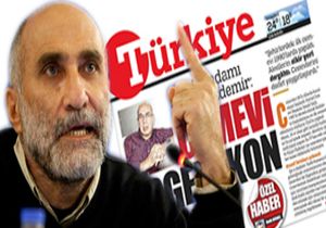 ÇALIŞIĞI GAZETEYİ YERDEN YERE VURDU!