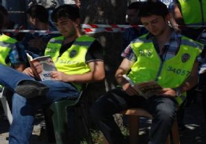 DURAN ADAM A OKUYAN POLİS!