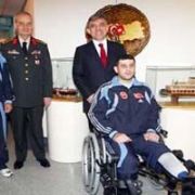 GAZİ LERDEN CUMHURBAŞKANI GÜL E  İNCE SİTEM