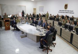  Erdoğan dan  Harekat Merkezinde