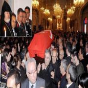 KİLİSEDE ŞEHİT CENAZE TÖRENİ!