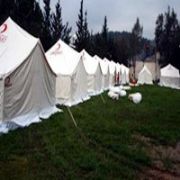FLAŞ.. SURİYE SINIRINDA ÇADIRKENT KURULUYOR!