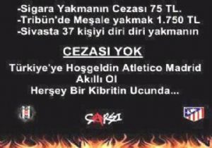 ÇARŞI DAN İRONİK PANKART!