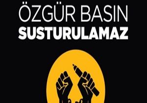 Gözaltındaki gazeteciler için  kampanya