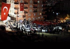 GECE YARISI ANKARA DA ŞEHİT EYLEMİ