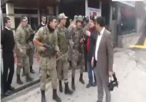 Ankara da asker polise silah çekti