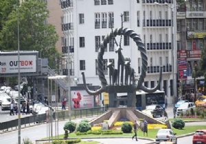 Başkent in Simgesi Hitit GüneşiTaşınıyo