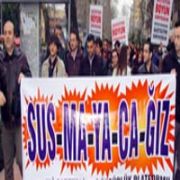 ŞIK VE ŞENER İÇİN YÜRÜYÜŞ YAPAN GAZETECİLERE CEZA!
