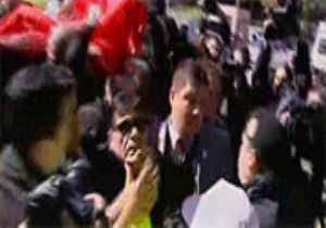 BAŞBAKANLIK ÖNÜNDE TERÖR PROTESTOSU!
