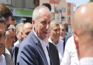 Muharrem İnce den İstanbul İçin Tek Şart