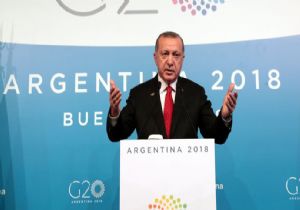 Erdoğan dan G 20 de Flaş Açıklamalar