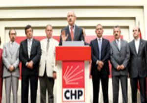 BOYKOT, CHP DE KABUL GÖRMEDİ!