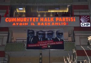CHP den Kriz Yaratan Pankart!