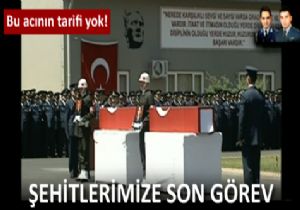 ŞEHİTLERİMİZ SON YOLCULUĞUNA UĞURLANIYOR