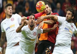 G.Saray a Bir Darbe de Antalya dan 3-3