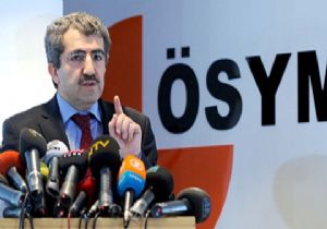ÖSYM, YAYIN YASAĞI İSTEDİ!