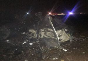 Flaş..Diyarbakır da Askeri Uçak Düştü