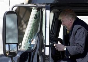 Trump Kamyoncularla Buluştu, Gaza Geldi!