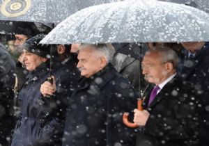 Devlet erkanı Anıtkabir de