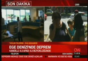 İzmir ve İstanbul da Korkutan Deprem