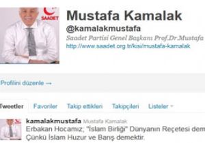 TWİTTER E BESMELE İLE GİREN LİDER!