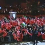 GECE YARISI COŞKULU KARŞILAMA