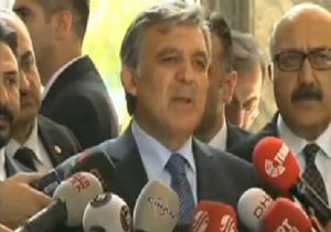 Gül den Meclis e Geçmiş Olsun Ziyareti