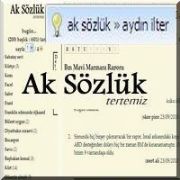 BU DA  MUHAFAZAKAR  SÖZLÜK